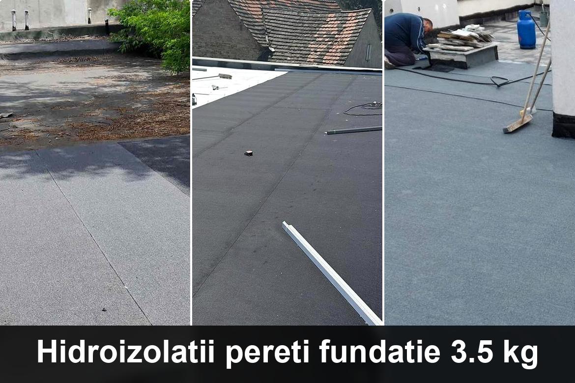 hidroizolatie terasa cu membrana bituminoasa