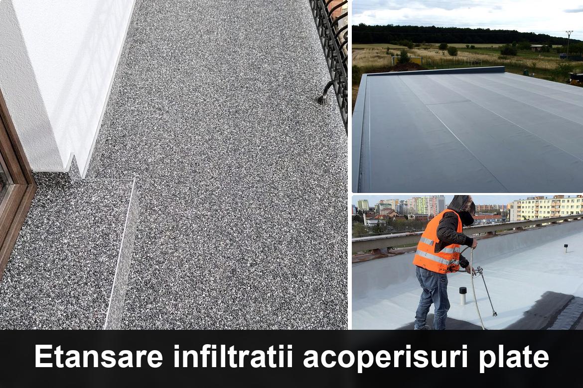 hidroizolatie terasa cu membrana bituminoasa