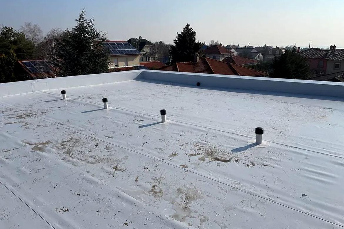 hidroizolatie terasa cu membrana bituminoasa