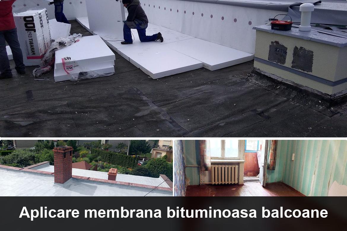 lucrare hidroizolatie terasa finalizata