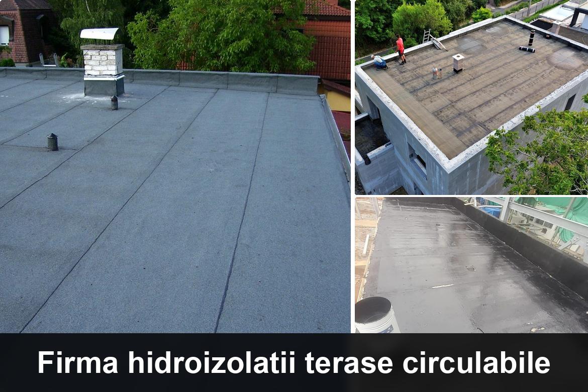 hidroizolatie terasa cu membrana bituminoasa