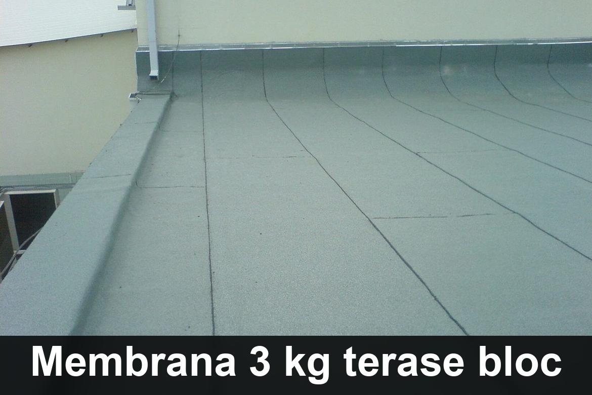 lucrare hidroizolatie terasa finalizata