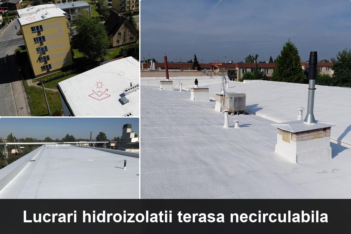 hidroizolatie terasa cu membrana bituminoasa