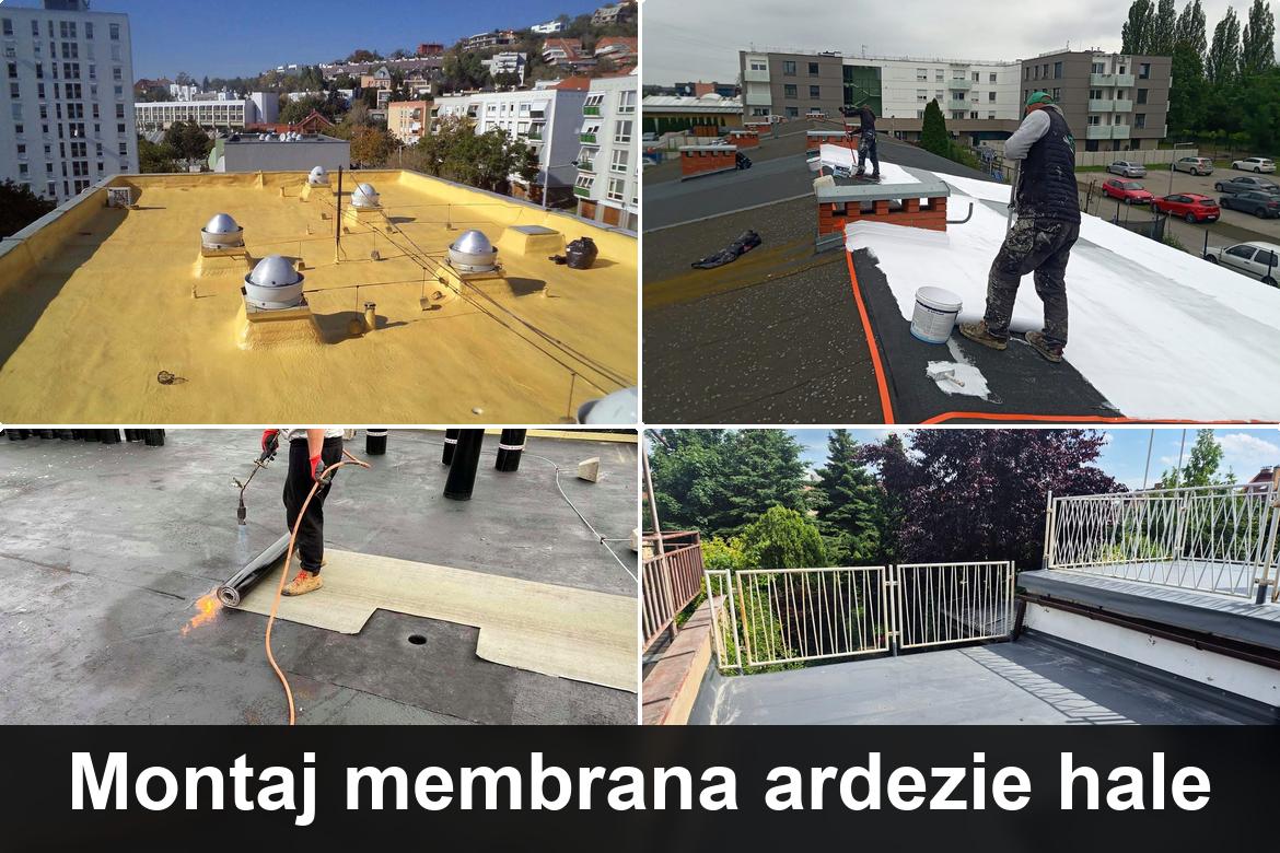 hidroizolatie terasa cu membrana bituminoasa