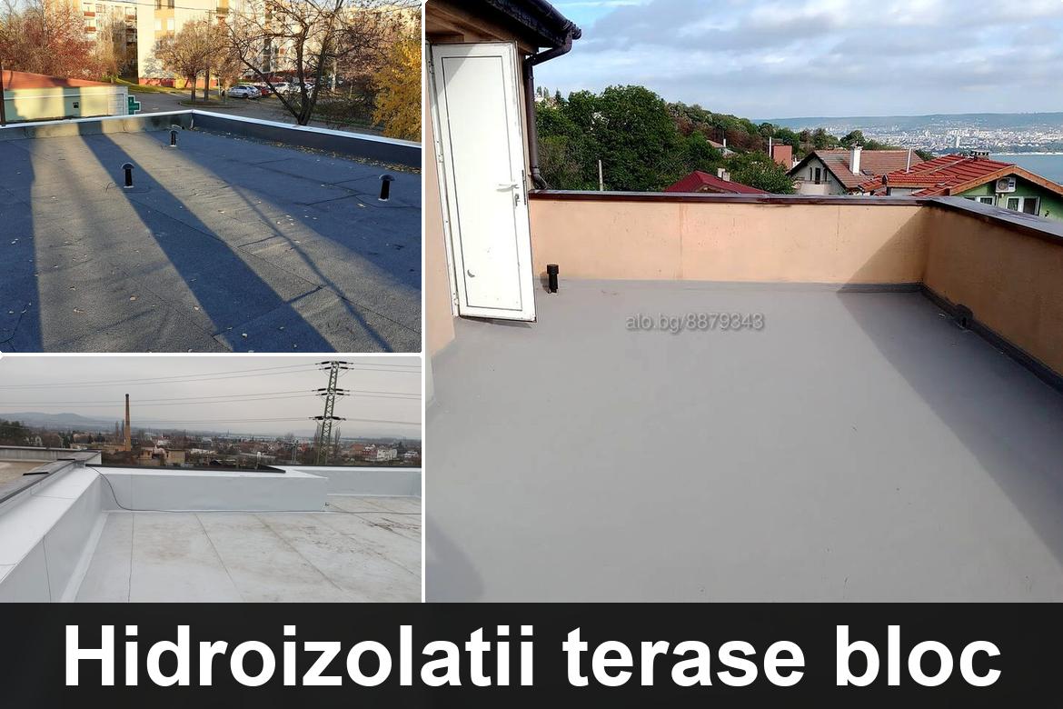 detaliu hidroizolatie terasa termosudabila