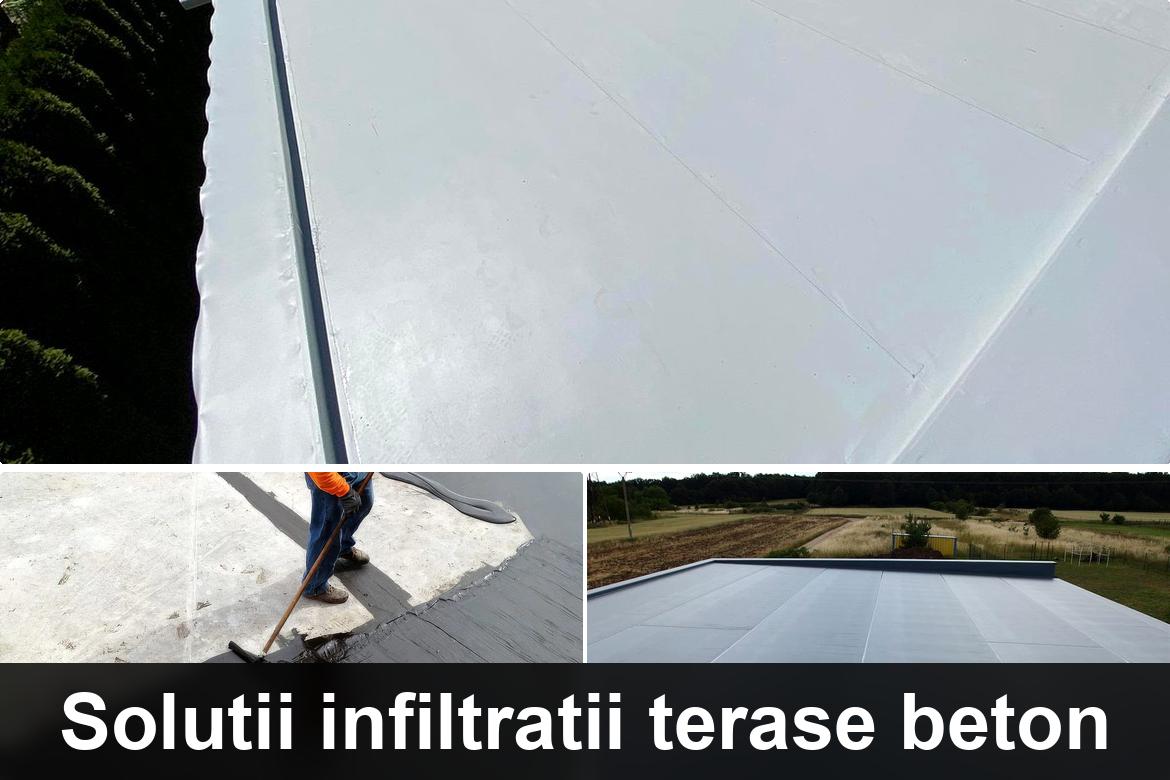 hidroizolatie terasa cu membrana bituminoasa
