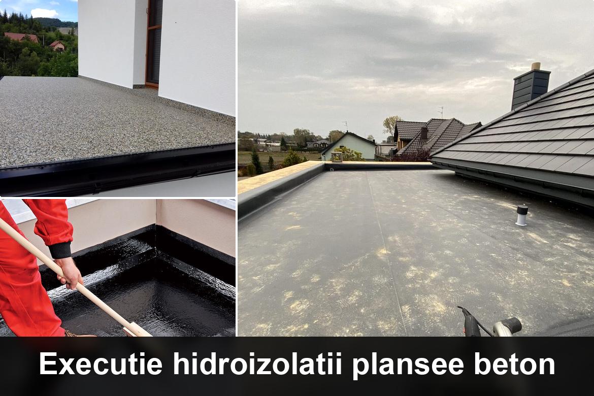 hidroizolatie terasa cu membrana bituminoasa