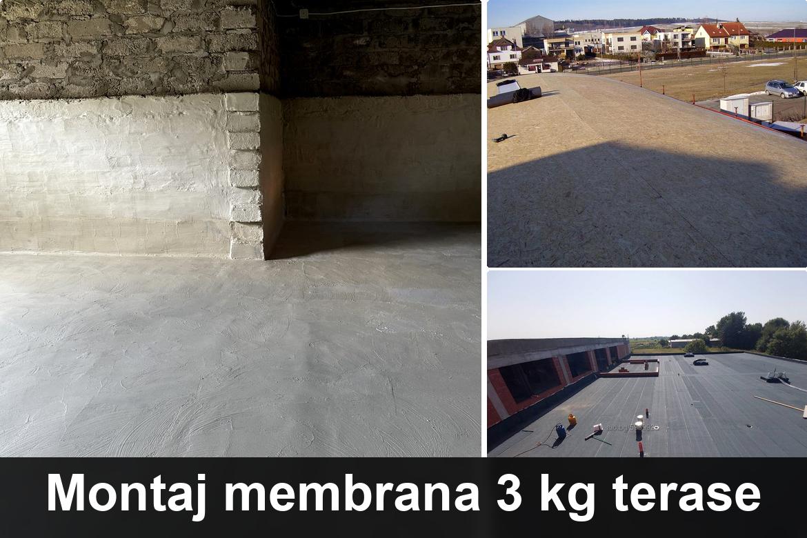 lucrare hidroizolatie terasa finalizata