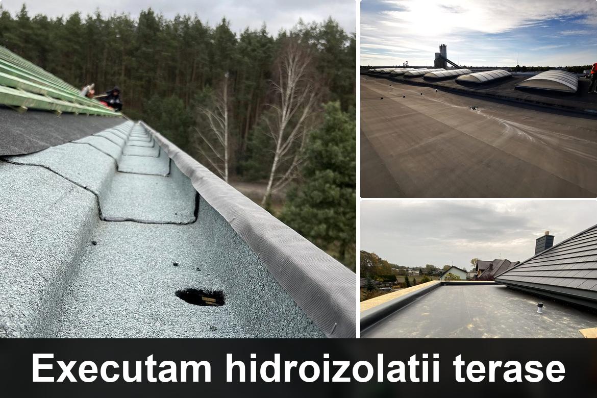 hidroizolatii terase balotesti