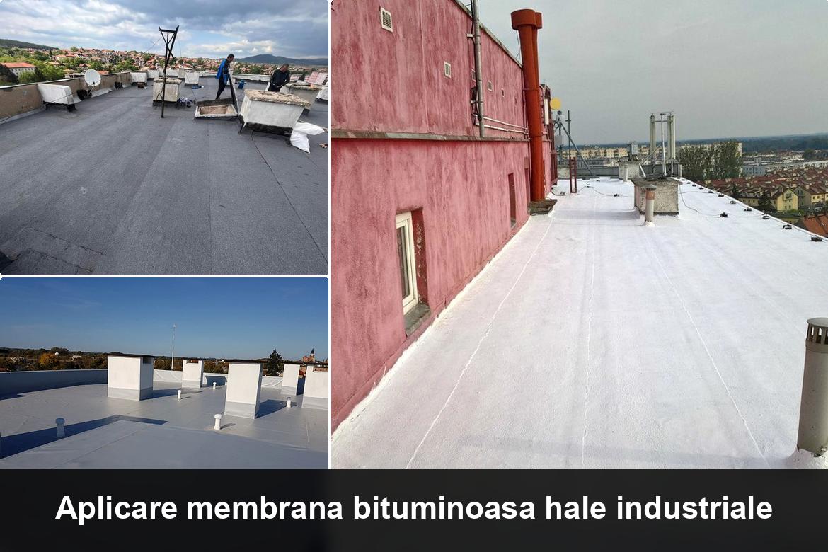 hidroizolatie terasa cu membrana bituminoasa
