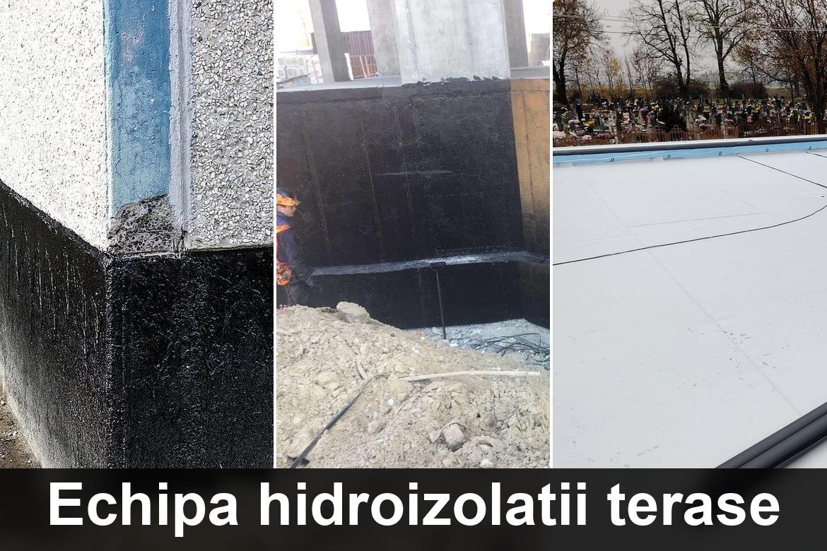 hidroizolatie terasa cu membrana bituminoasa