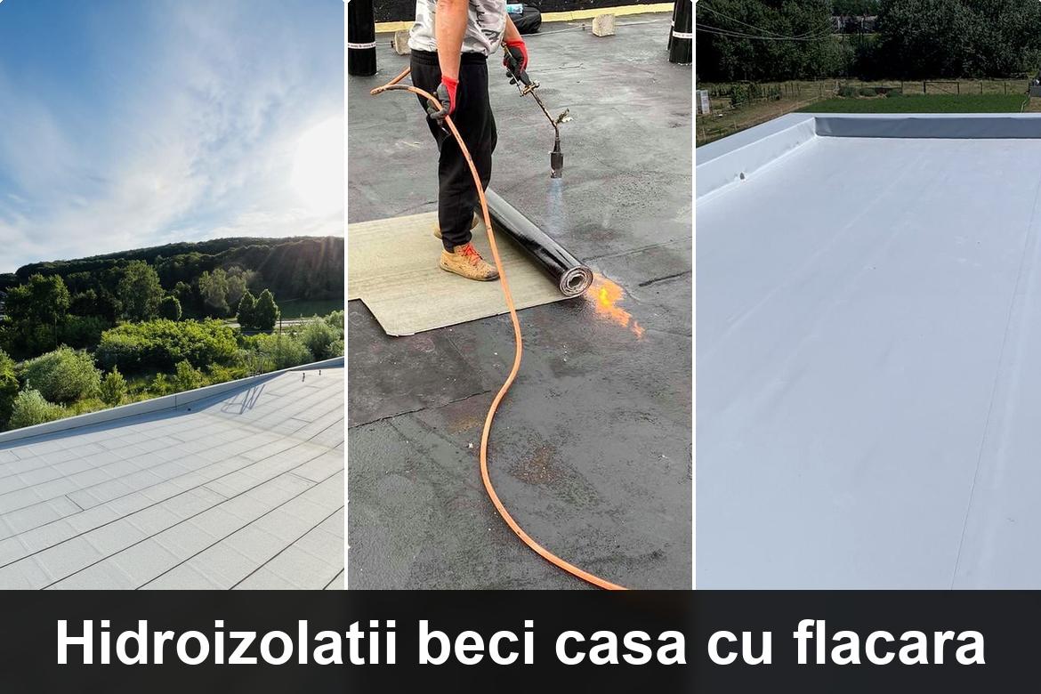 hidroizolatie terasa cu membrana bituminoasa
