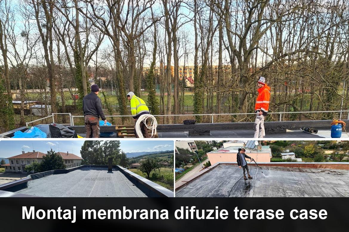 lucrare hidroizolatie terasa finalizata