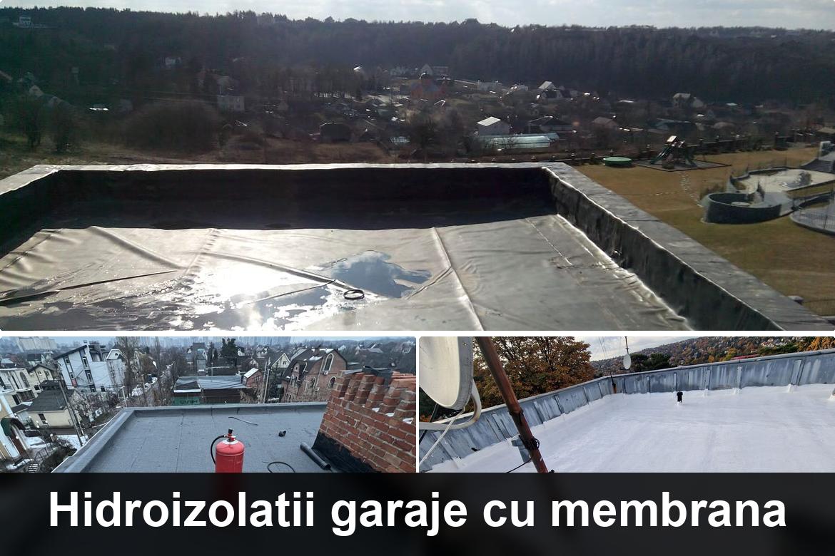 hidroizolatie terasa cu membrana bituminoasa