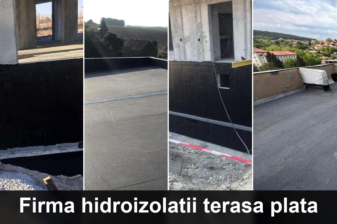 hidroizolatie terasa cu membrana bituminoasa