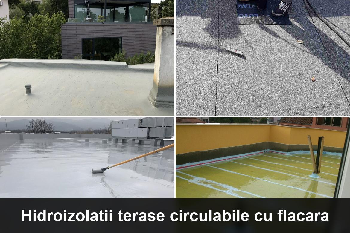 hidroizolatie terasa cu membrana bituminoasa