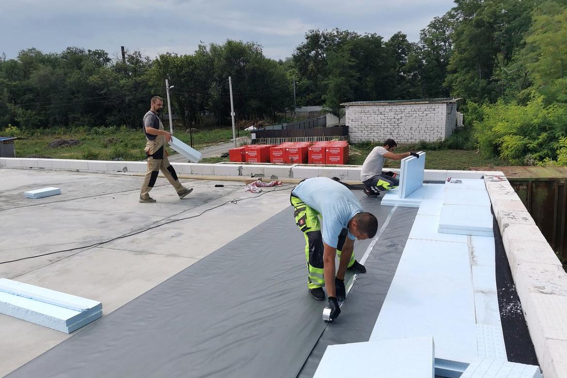 detaliu hidroizolatie terasa termosudabila