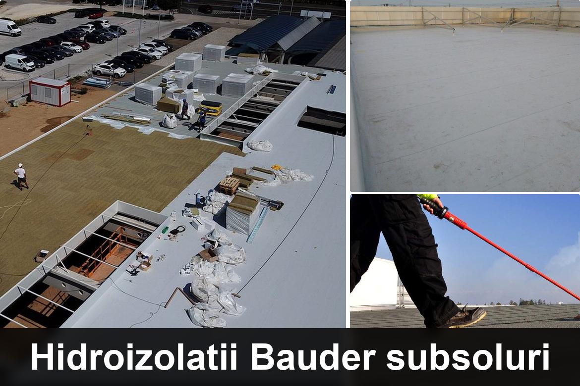 hidroizolatie terasa cu membrana bituminoasa