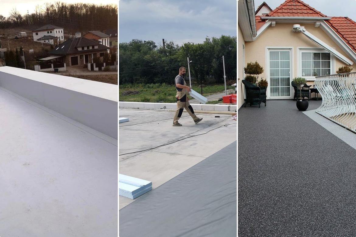 detaliu hidroizolatie terasa termosudabila