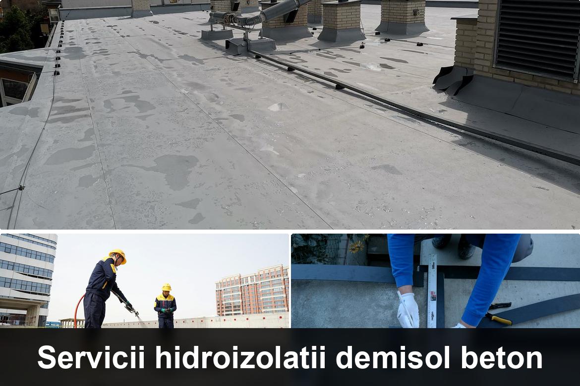hidroizolatie terasa cu membrana bituminoasa