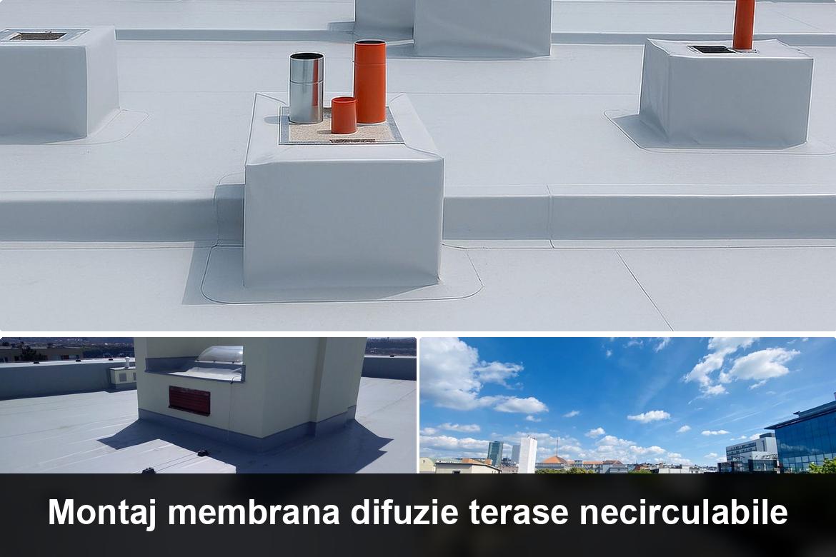 hidroizolatie terasa cu membrana bituminoasa
