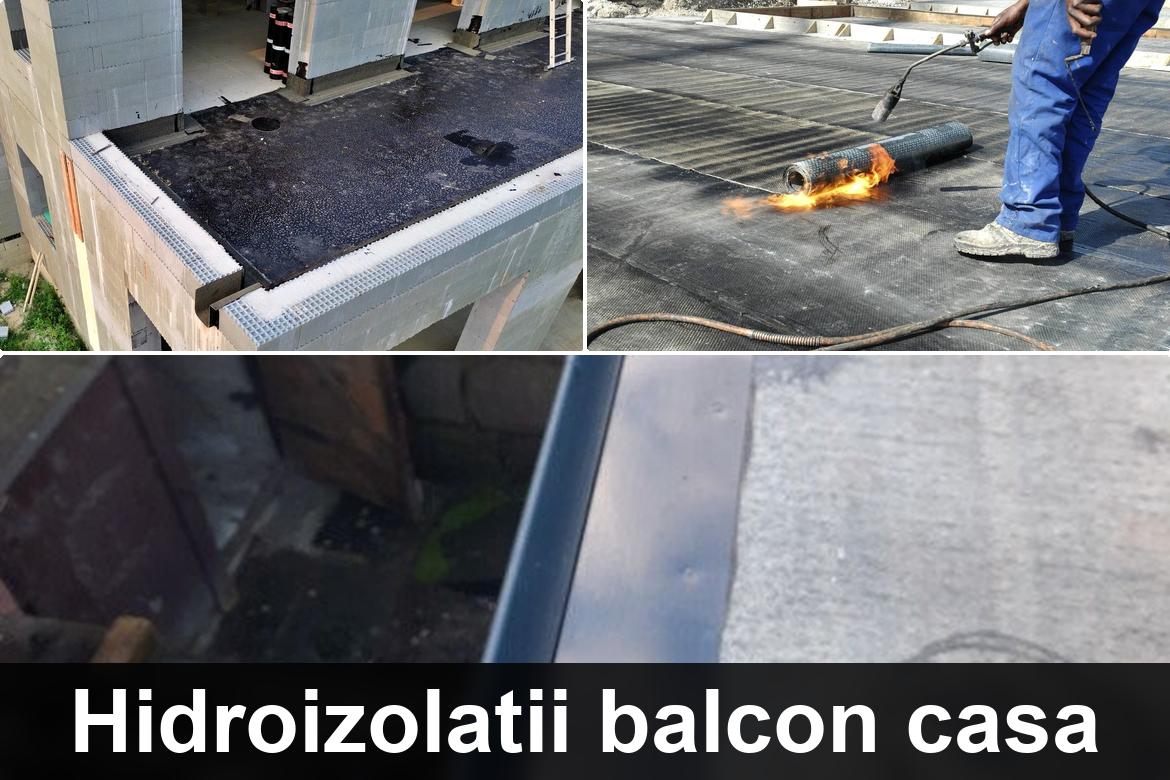 lucrare hidroizolatie terasa finalizata