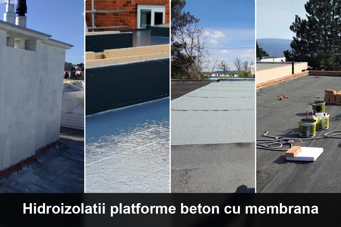 hidroizolatie terasa cu membrana bituminoasa
