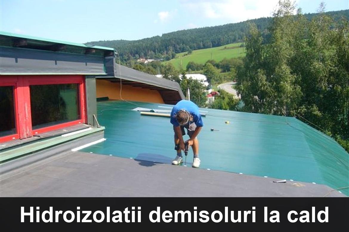lucrare hidroizolatie terasa finalizata