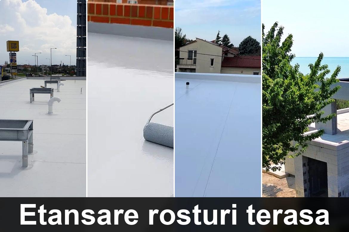 hidroizolatie terasa cu membrana bituminoasa