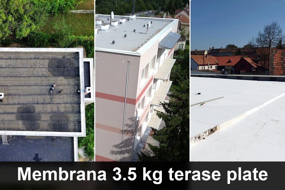 lucrare hidroizolatie terasa finalizata