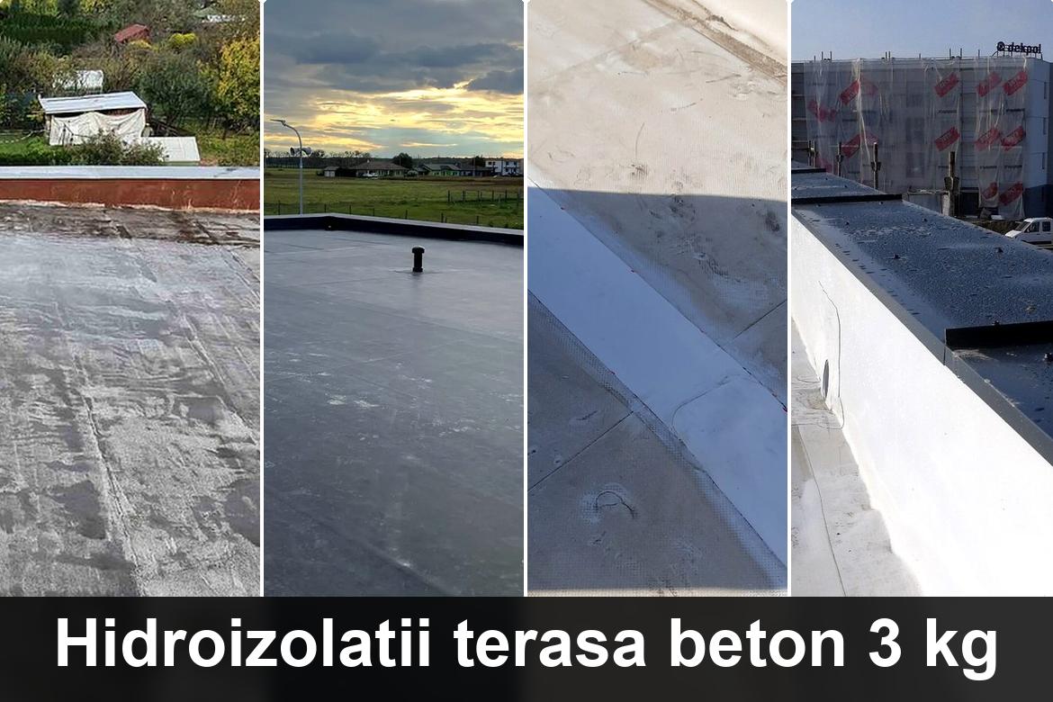 hidroizolatie terasa cu membrana bituminoasa