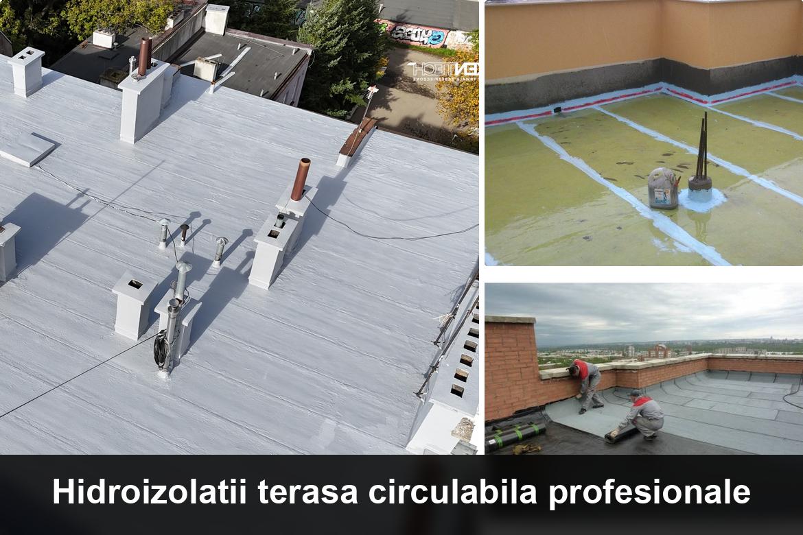 lucrare hidroizolatie terasa finalizata