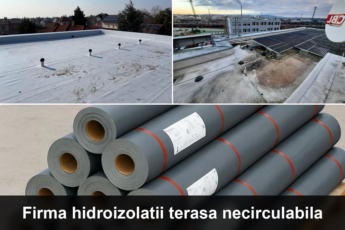 lucrare hidroizolatie terasa finalizata