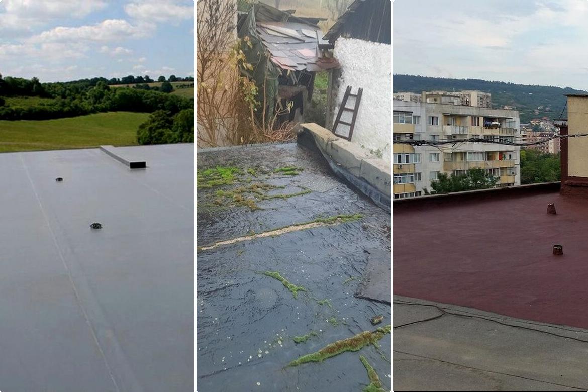 hidroizolatie terasa cu membrana bituminoasa