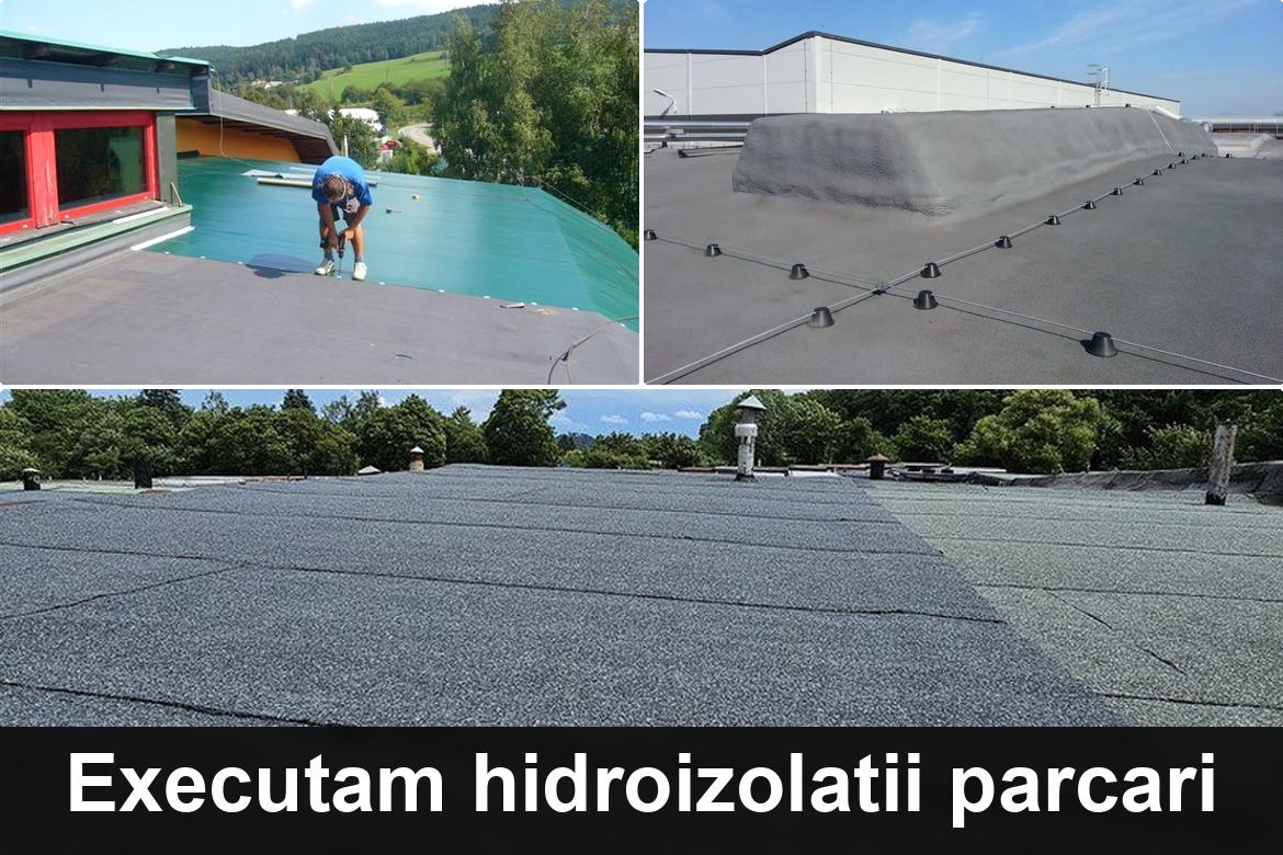 lucrare hidroizolatie terasa finalizata
