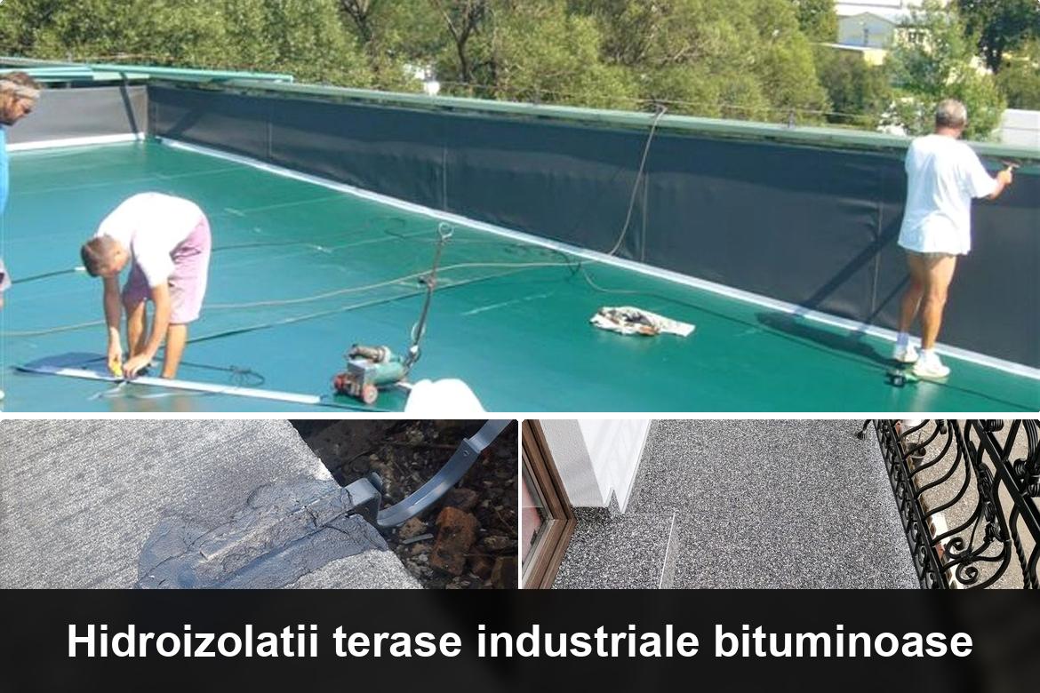 hidroizolatie terasa cu membrana bituminoasa