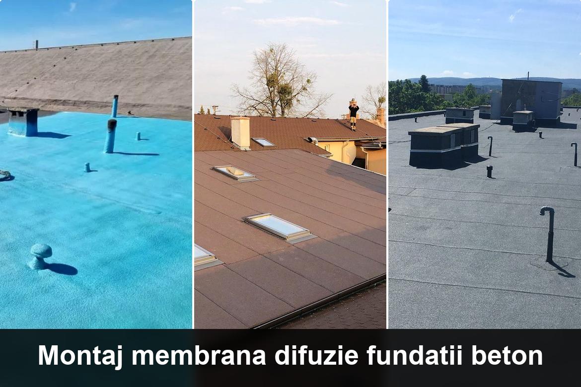 hidroizolatie terasa cu membrana bituminoasa