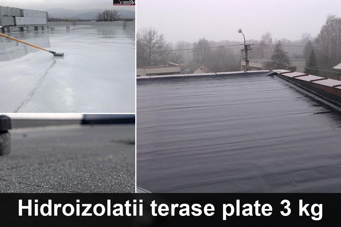 hidroizolatie terasa cu membrana bituminoasa