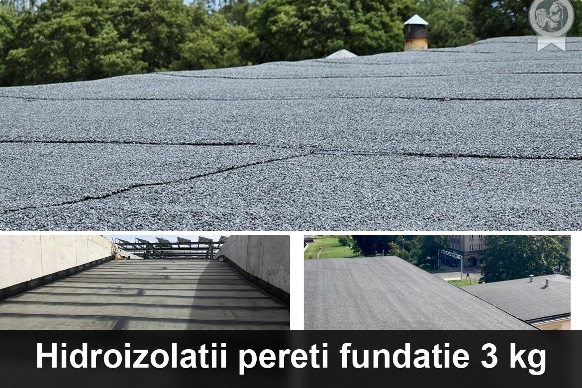hidroizolatie terasa cu membrana bituminoasa