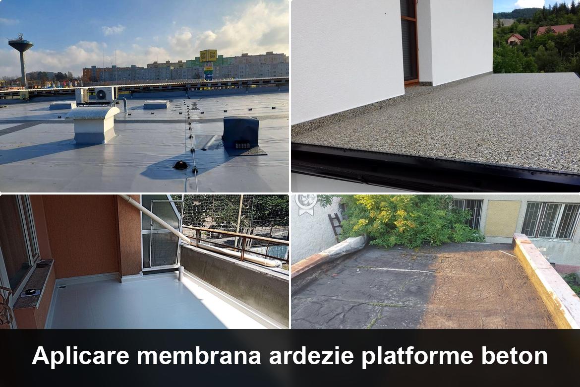 hidroizolatii terase cosesti