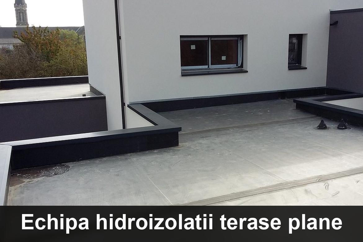hidroizolatie terasa cu membrana bituminoasa