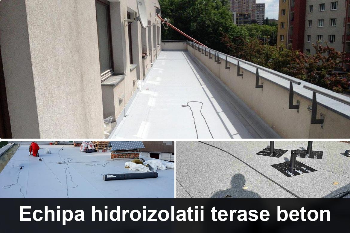 hidroizolatii terase crampoia