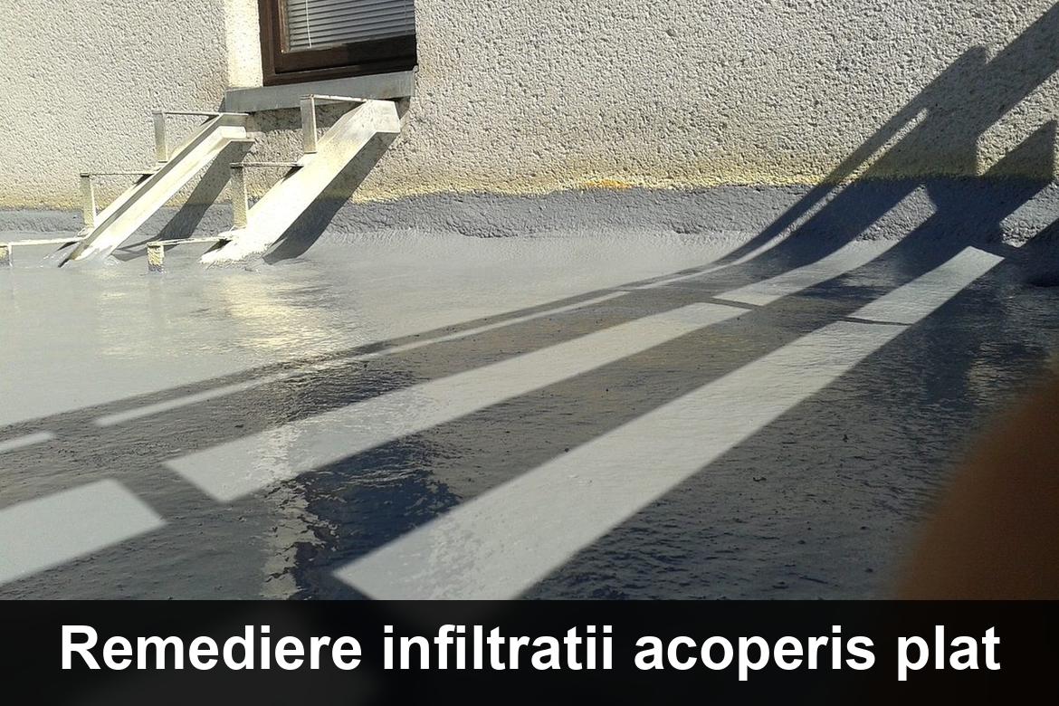 hidroizolatie terasa cu membrana bituminoasa