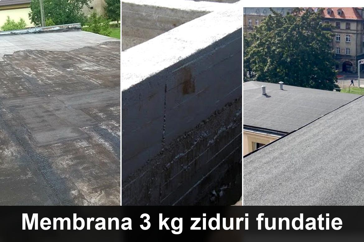hidroizolatie terasa cu membrana bituminoasa