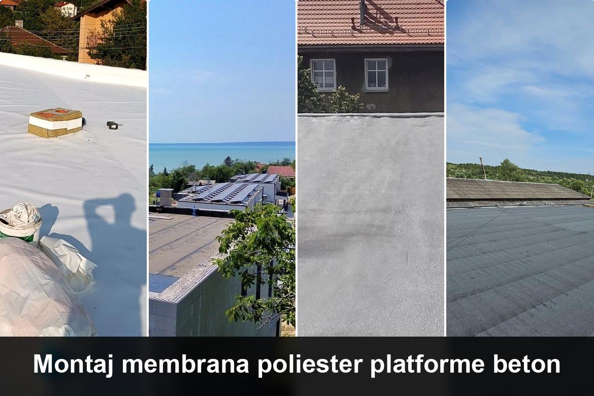 hidroizolatie terasa cu membrana bituminoasa