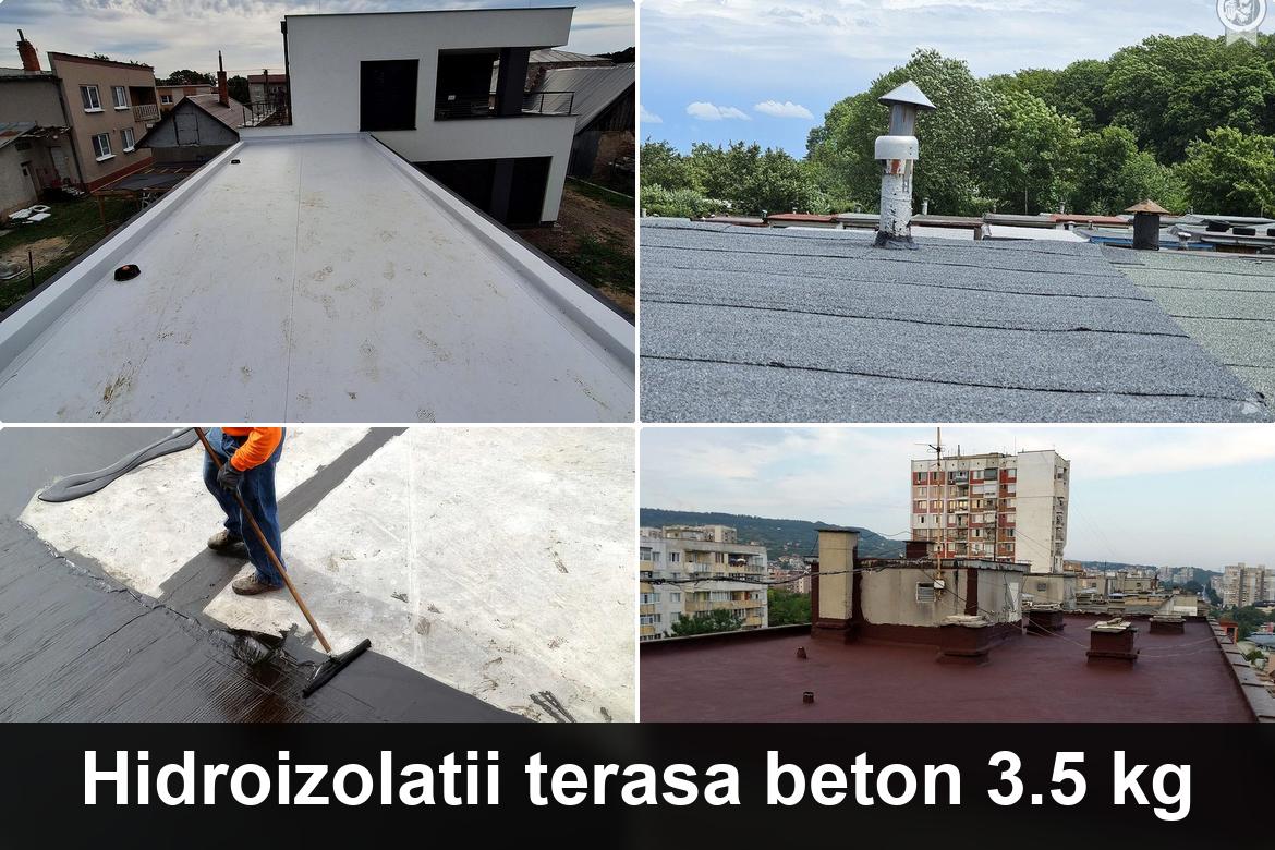 lucrare hidroizolatie terasa finalizata