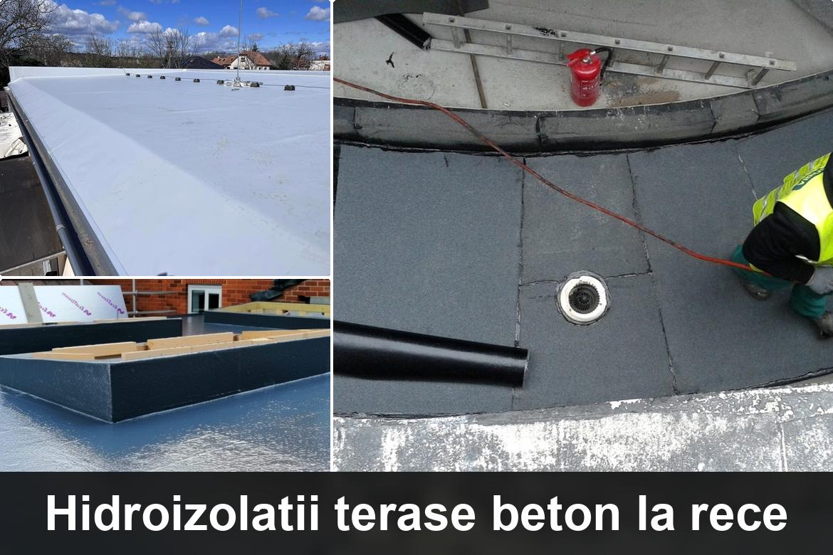 lucrare hidroizolatie terasa finalizata