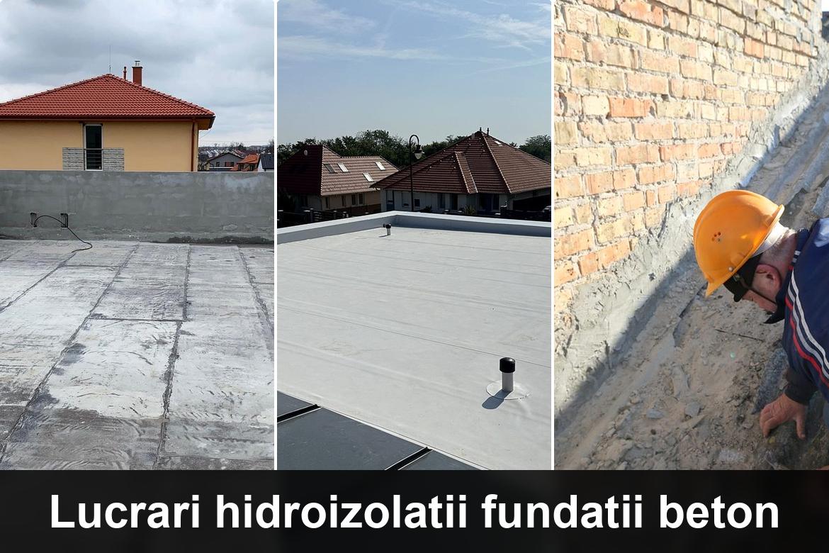 hidroizolatie terasa cu membrana bituminoasa