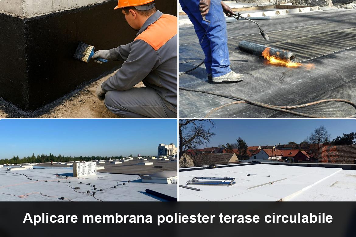 lucrare hidroizolatie terasa finalizata