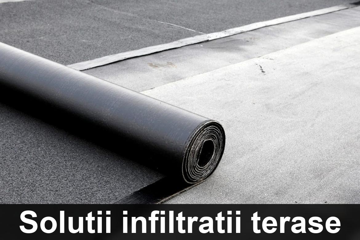 lucrare hidroizolatie terasa finalizata